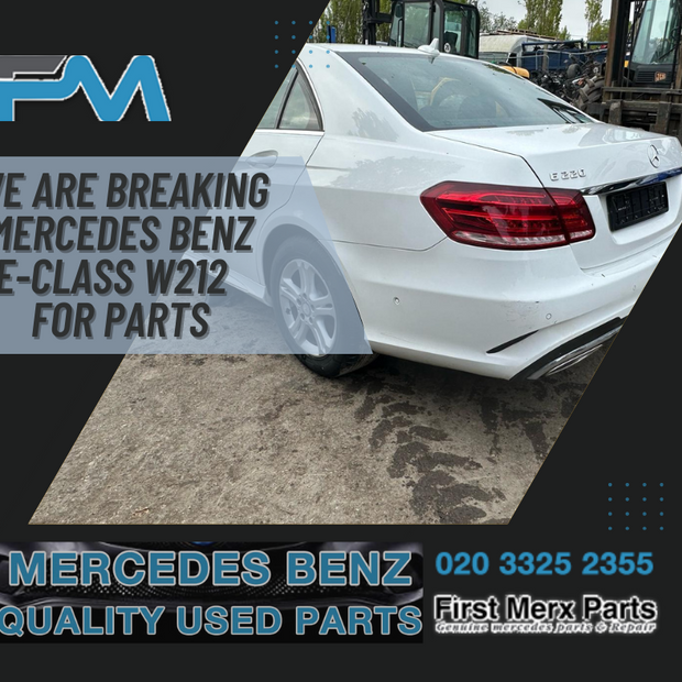 MERCEDES BENZ E-CLASS W212 - BREAKING/SUSPENSION LEGS (ALL)