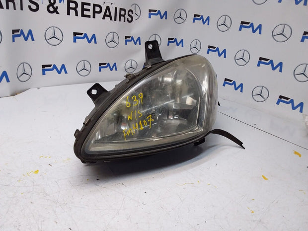 2003 MERCEDES V CLASS Viano W639 HEADLIGHT PASSENGER NS FMH107