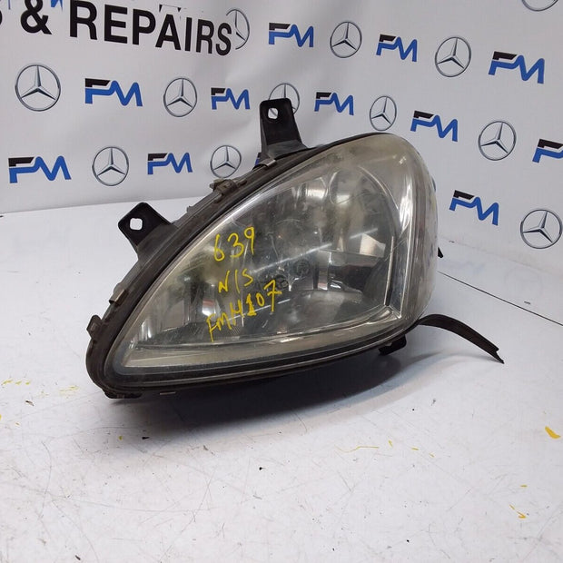 2003 MERCEDES V CLASS Viano W639 HEADLIGHT PASSENGER NS FMH107