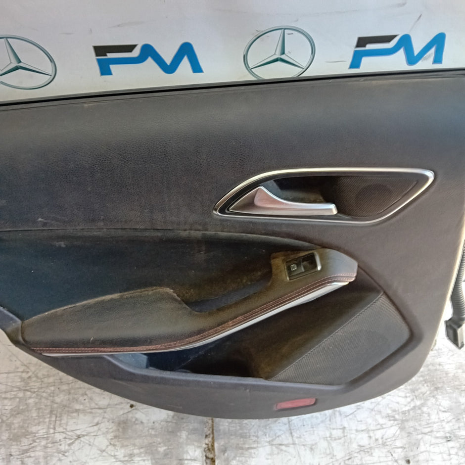 MERCEDES CLA W117 PASSENGER REAR DOOR NSR WHITE 2013-19 COMPLETE FMD464
