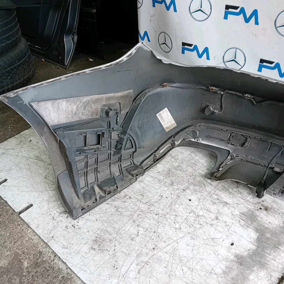 MERCEDES BENZ CLA W117 REAR BUMPER SILVER 2013-19 A1178851065 FMX91