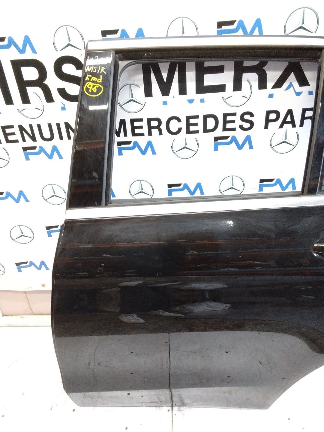 MERCEDES BENZ  GLC W253 PASSENGER SIDE REAR DOOR N/S/R COMPLETE BLACK FMD96