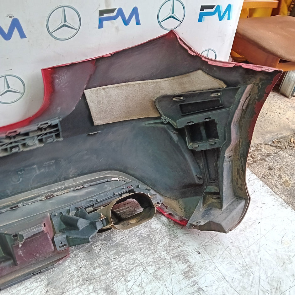 MERCEDES BENZ A-CLASS W176 REAR BUMPER 2012-18 A1768852625 RED FMX30