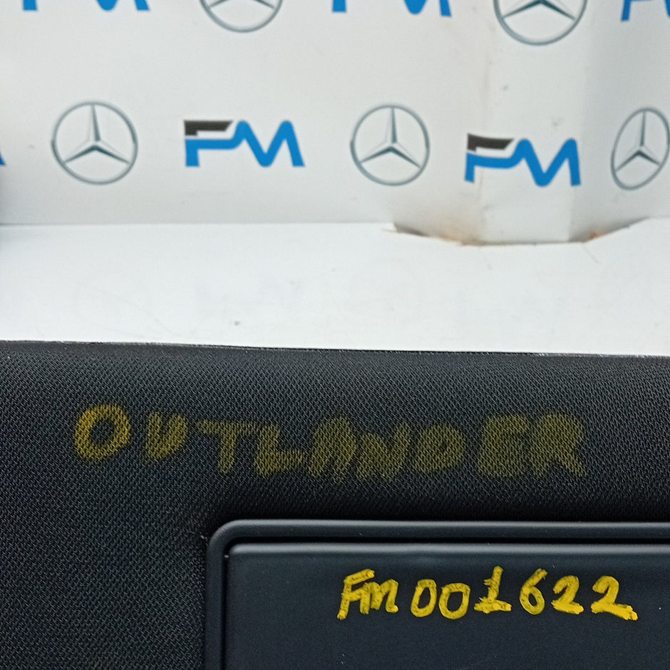 MITSUBISHI OUTLANDER MK3 SUN VISOR DRIVER SIDE OS BLACK 2014 FM001622