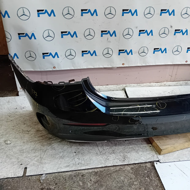 MERCEDES BENZ  A-CLASS W177 REAR BUMPER A1778801805 BLACK 2018 COMPLETE FMX1