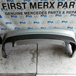 MERCEDES BENZ CLA W117 REAR BUMPER SILVER 2013-19 A1178851065 FMX91