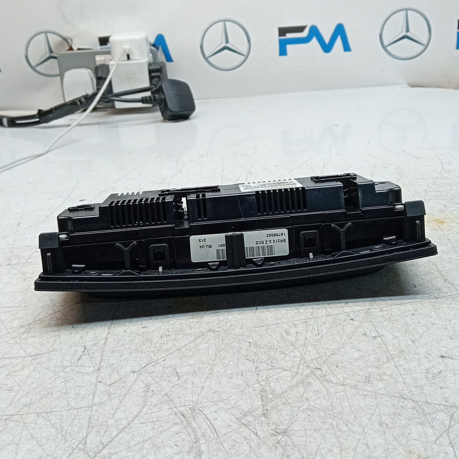 MERCEDES BENZ  E-CLASS W207 W212 CLIMATE CONTROL PANEL A2129006527 2016 FM001542