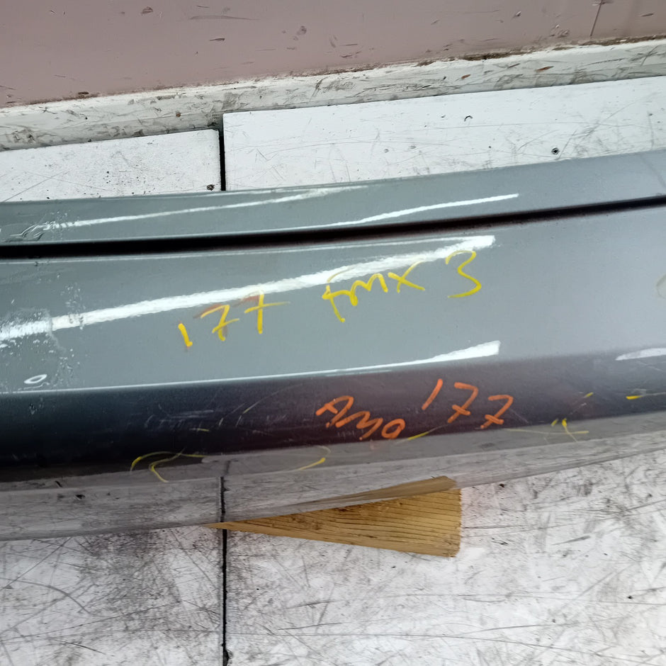 MERCEDES BENZ  A-CLASS W177 REAR BUMPER A1778804701 GREY 2018 COMPLETE FMX3