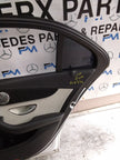 MERCEDES C-CLASS W205 SLN DRIVER REAR DOOR OSR WHITE 2014 ON COMPLETE FMD334