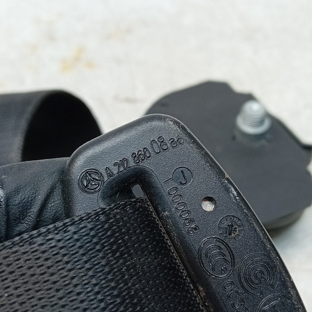 MERCEDES E-CLASS W212 SEAT BELT FRONT RIGHT DRIVER SIDE OSF A2128600886 FMS476