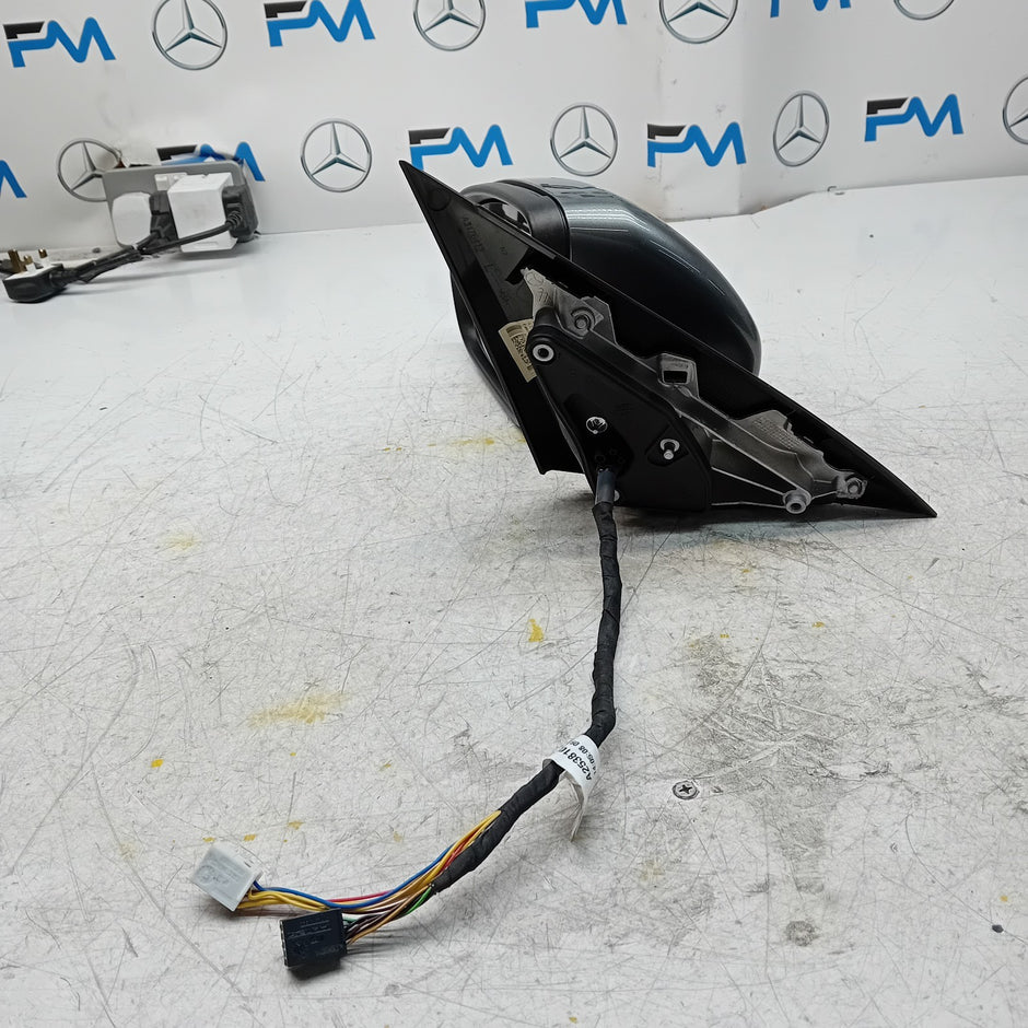 MERCEDES BENZ GLC W253 PASSENGER WING MIRROR NS GREY PL A2538103901 FMM85