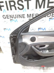 MERCEDES E-CLASS W213 DRIVER  FRONT DOOR OSF BLACK 2017-2023 COMPLETE FMD314