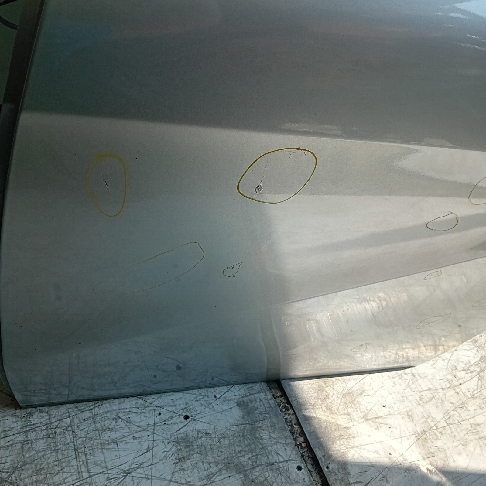MERCEDES A-CLASS W176 PASSENGER REAR DOOR NSR SILVER 2012-18 COMPLETE FMD353