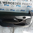 MERCEDES C-CLASS W205 CP PASSENGER FRONT DOOR NSF 2016 ON GREY COMPLETE FMD365