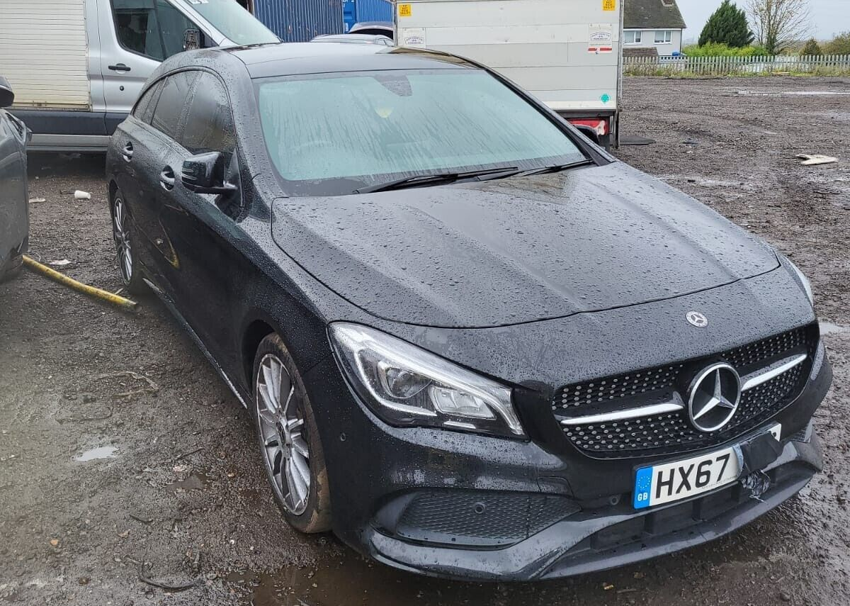 MERCEDES BENZ CLA W117 AMG - BREAKING / FRONT & REAR BUMPER  AND WINGS