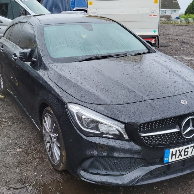MERCEDES BENZ CLA W117 AMG - BREAKING / FRONT & REAR BUMPER  AND WINGS