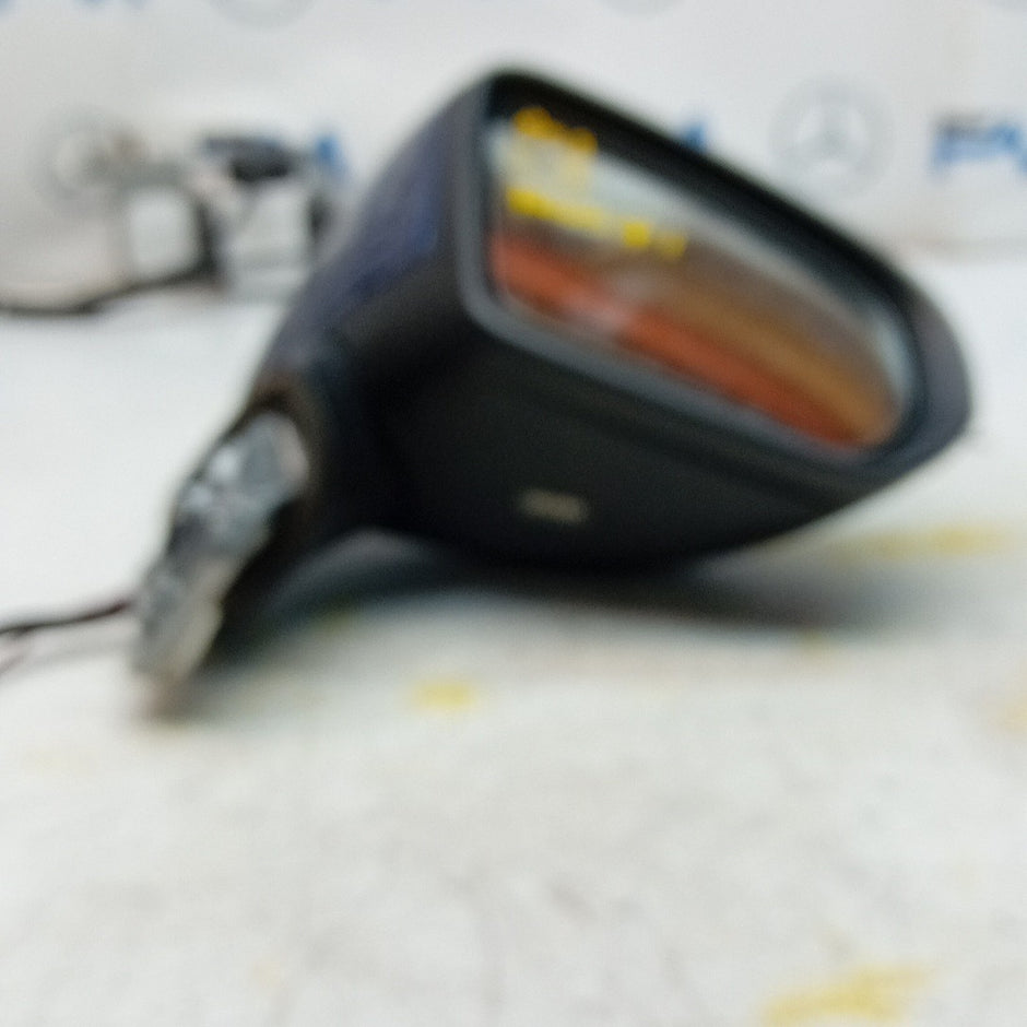 MERCEDES C-CLASS W205 DRIVER WING MIRROR OSF BLUE A2058106416 PL FMM71