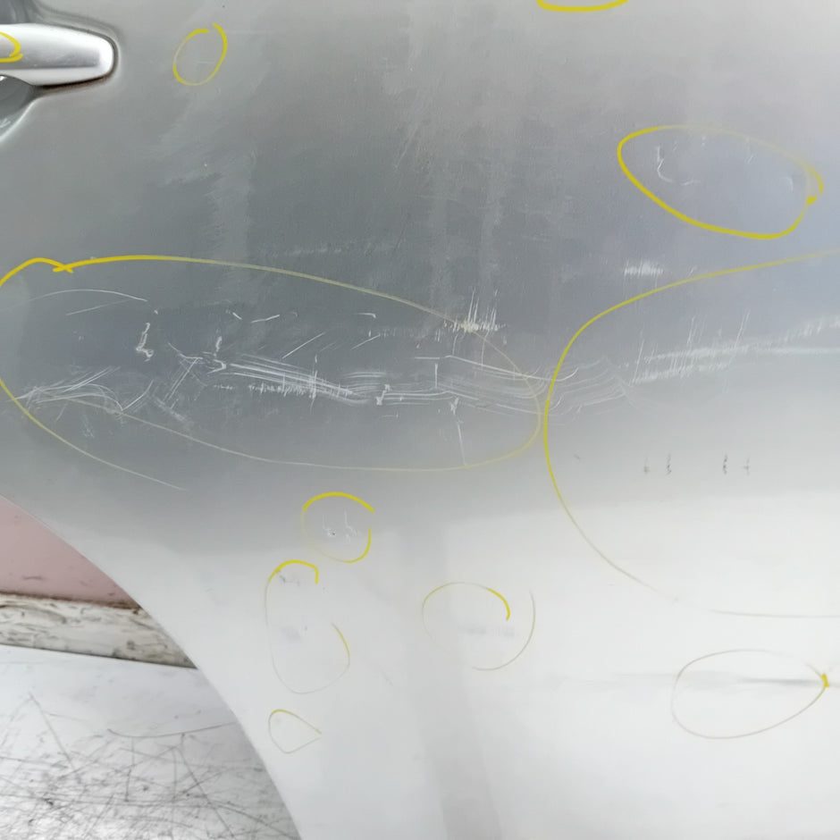 MITSUBISHI OUTLANDER MK3 DRIVER SIDE REAR DOOR OSR SILVER 2013 FMD412