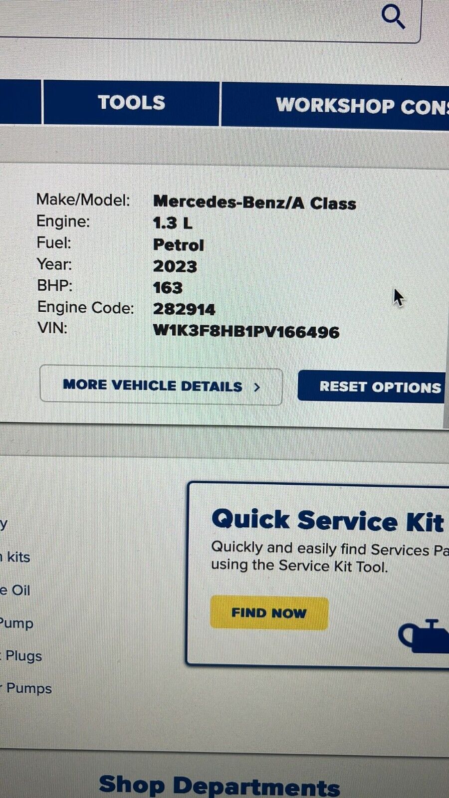 MERCEDES BENZ A-CLASS W177 - BREAKING/DOORS ( N.S.F , O.S.F , N.S.R & O.S.R )