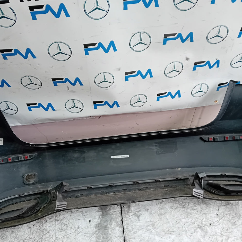 MERCEDES BENZ  A-CLASS W177 REAR BUMPER A1778804801 2018 GREY COMPLETE FMX7