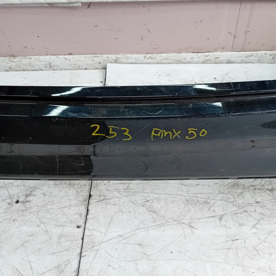 MERCEDES BENZ GLC W253 REAR BUMPER 2015 BLACK A2539852525 FMX50