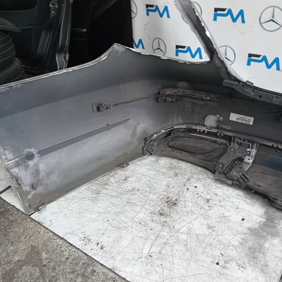 MERCEDES BENZ E-CLASS W213 SALOON REAR BUMPER SILVER 2016 A2138850025 FMX73