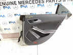 MERCEDES CLA W117 SLN DRIVER REAR DOOR OSR WHITE 2013-19 COMPLETE FMD340