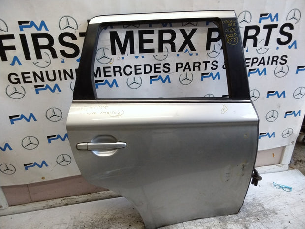 MITSUBISHI OUTLANDER DRIVER REAR DOOR OSR GREY COMPLETE FMD553