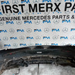 MERCEDES BENZ C-CLASS W205 COUPE REAR BUMPER 2015 WHITE COMPLETE FMX62