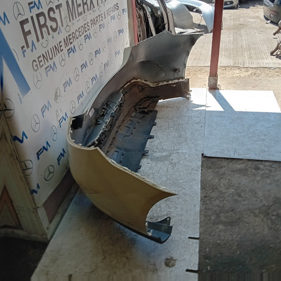 MERCEDES BENZ GLE C292 COUPE REAR BUMPER A2928851425 2016 WHITE COMPLETE FMX157