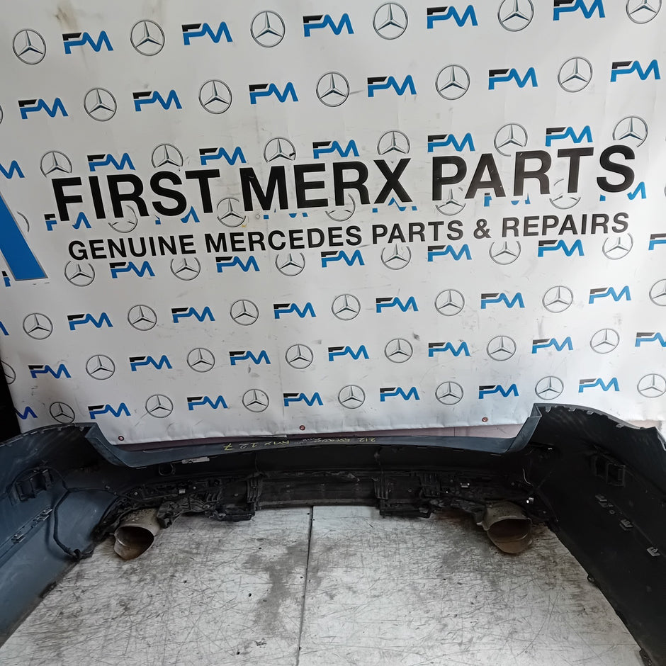 MERCEDES BENZ E-CLASS W212 REAR BUMPER GREY 2014 A2128854465 FMX127