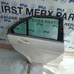 MERCEDES C-CLASS W204 SLN DRIVER REAR DOOR OSR WHITE COMPLETE 2009-2014 FMD436