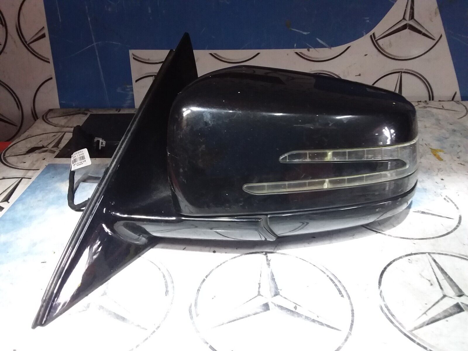 MERCEDES E220 WING MIRROR A2128100516 LEFT PASSENGER SIDE VIEW W212 BLACK