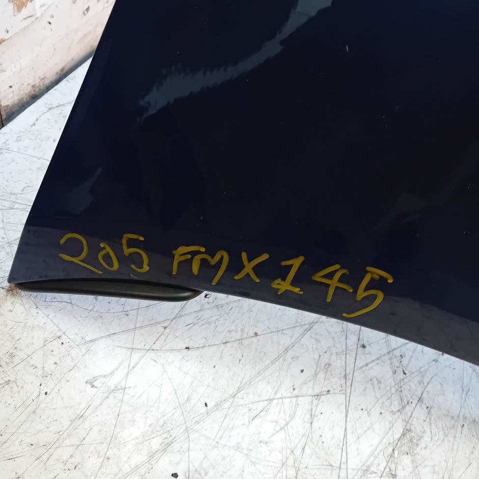 MERCEDES BENZ C-CLASS W205 REAR BUMPER BLUE 2014 A2058555738 FMX145