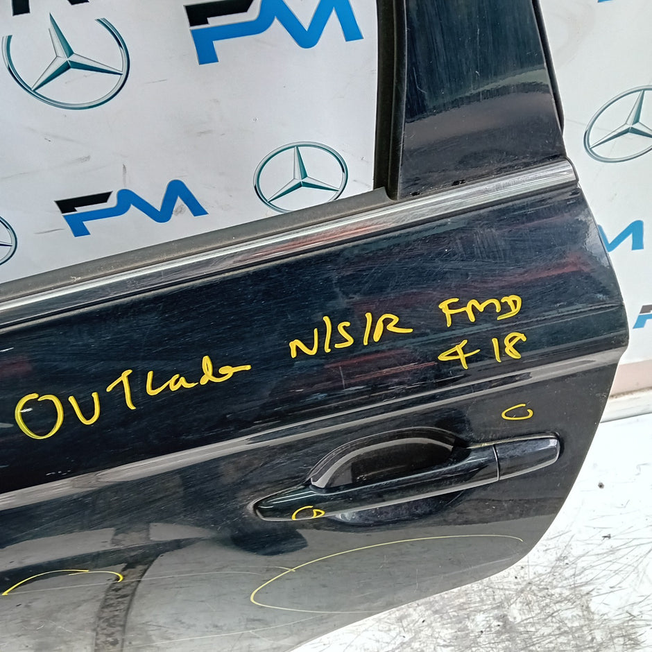 MITSUBISHI OUTLANDER MK3 PASSENGER SIDE REAR DOOR NSR 2013 BLACK FMD418