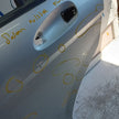 MERCEDES BENZ C-CLASS W204 PASSENGER REAR DOOR NSR SILVER 2008-14 FMD465