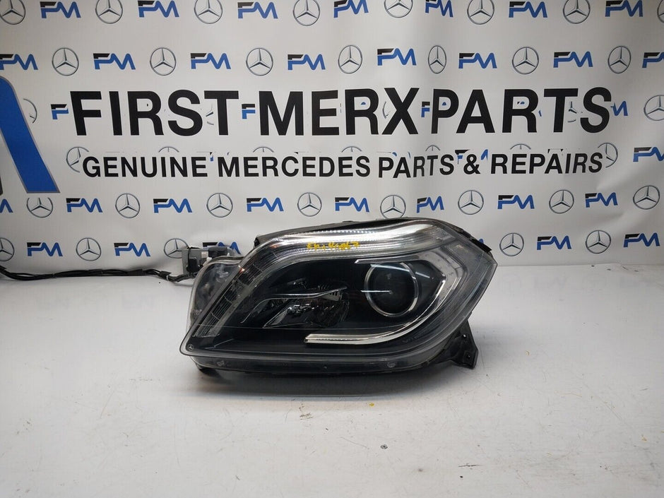 GENUINE USED MERCEDES GL  Passengers Left Front Headlight A1668202761 FMH0067