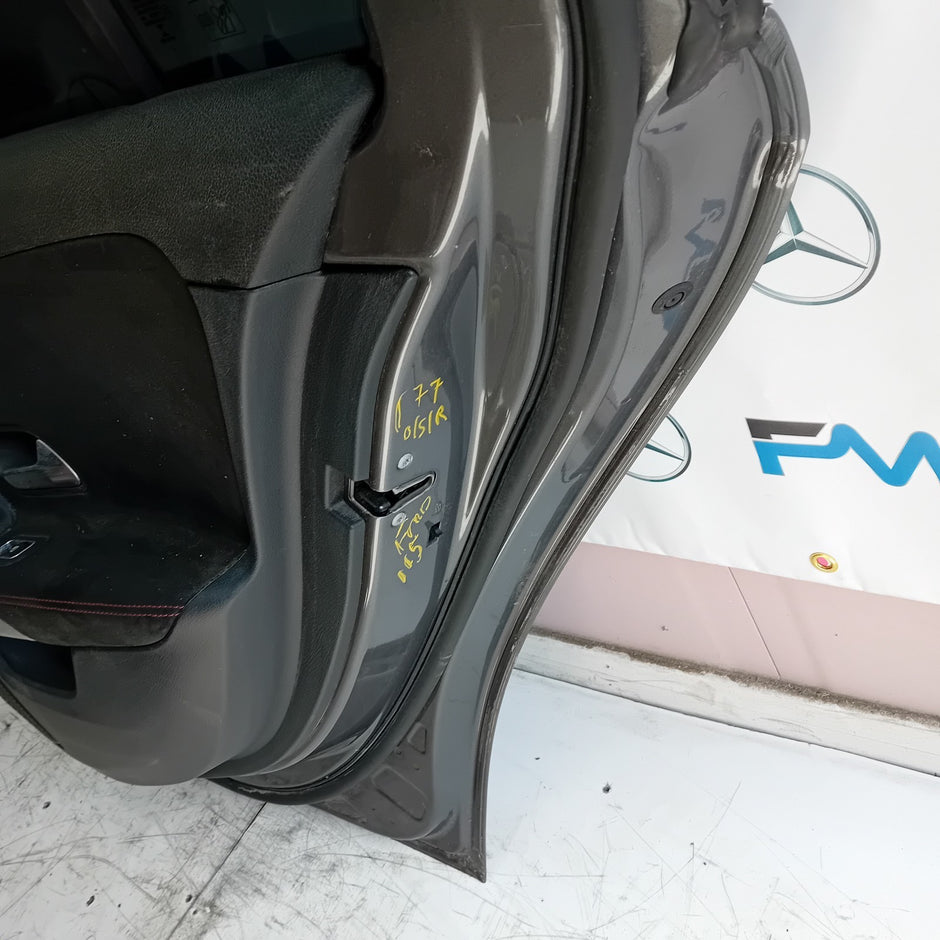 MERCEDES  A-CLASS W177 DRIVER SIDE REAR DOOR N/S/R COMPLETE GREY FMD115