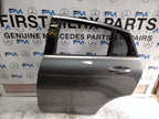 MERCEDES GLC C253  PASSENGER REAR DOOR NSR GREY 2016-22  COMPLETE FMD302