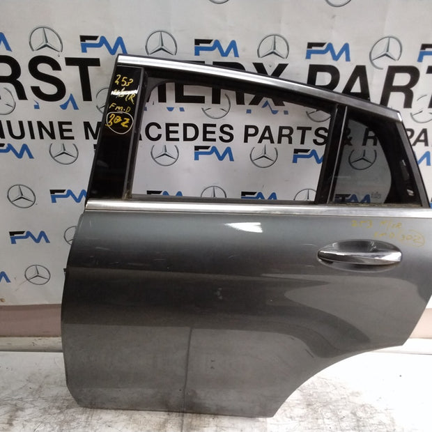 MERCEDES GLC C253  PASSENGER REAR DOOR NSR GREY 2016-22  COMPLETE FMD302