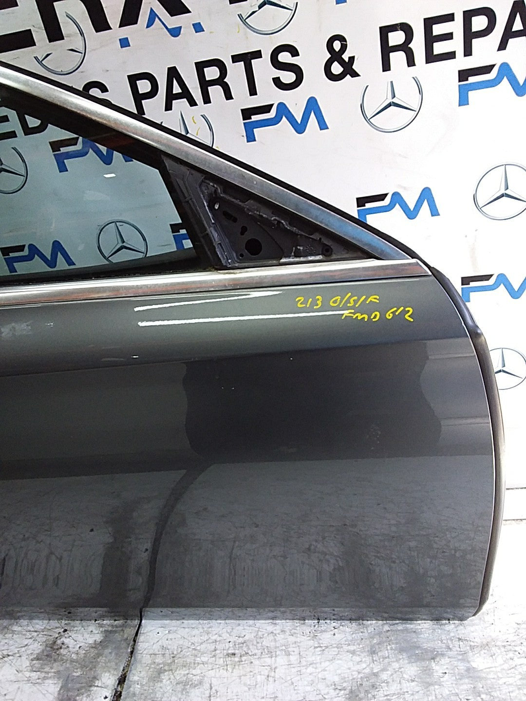MERCEDES E-CLS W213 SLN DRIVER FRONT DOOR OSF GREY 2016-23 COMPLETE FMD612