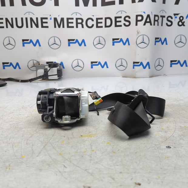 MERCEDES E-CLASS W213 FRONT PASSENGER SIDE SEAT BELT BLACK A2138605500 FM001373