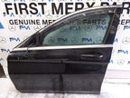 MERCEDES C-CLASS W205 SLN PASSENGER FRONT DOOR NSF BLACK 2014-21 COMPLETE FMD622