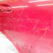 MERCEDES BENZ C-CLASS W204 EST DRIVER REAR DOOR OSR 2011 RED  FMD489