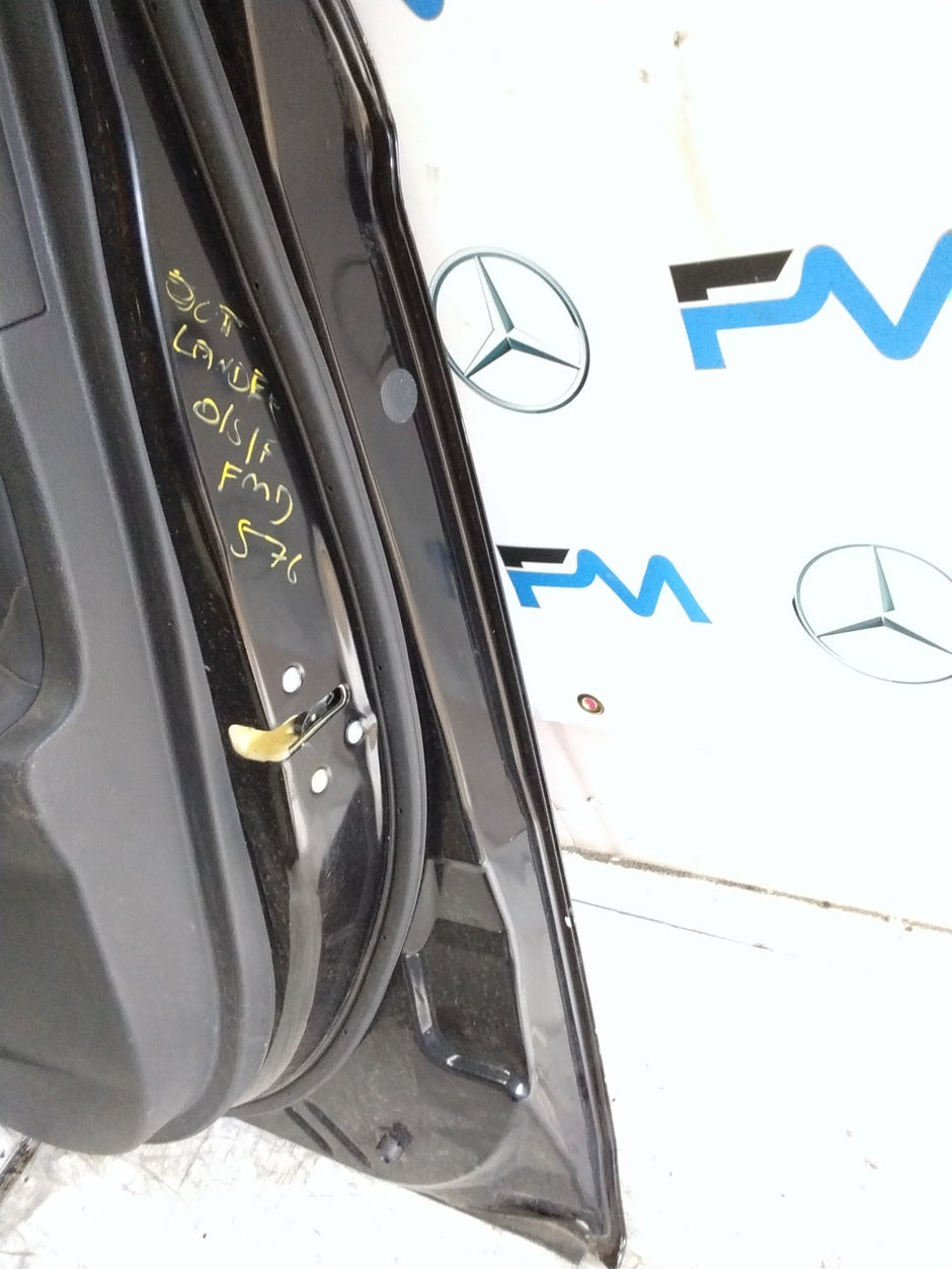 MITSUBISHI OUTLANDER DRIVER FRONT DOOR OSF BLACK  COMPLETE FMD576