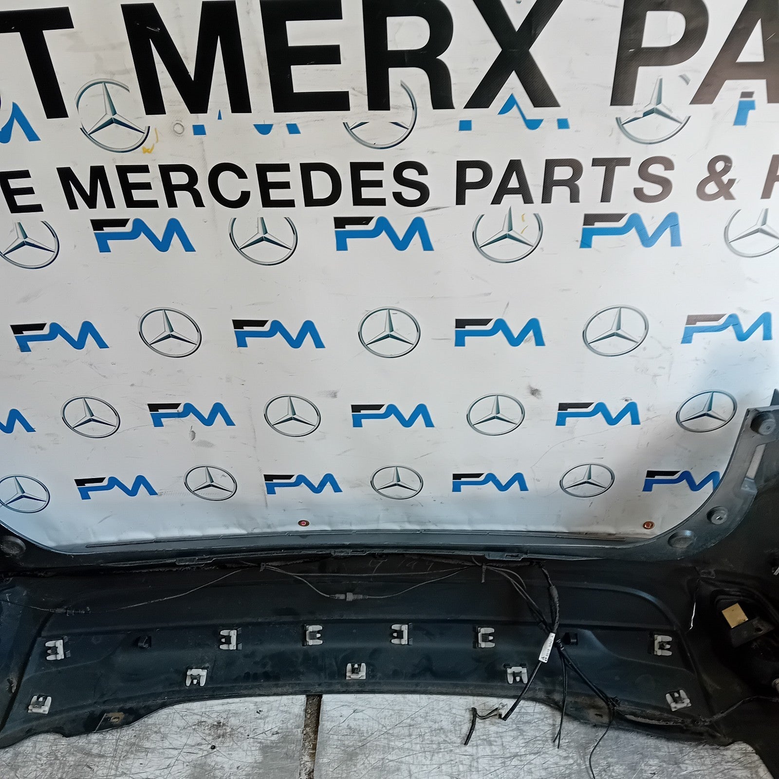 MITSUBISHI OUTLANDER MK3 REAR BUMPER GREY 2013 FMX111