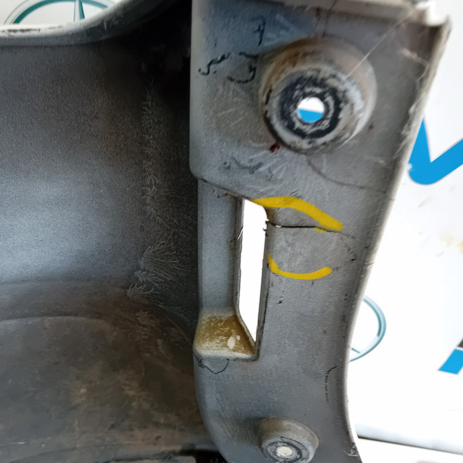 MITSUBISHI OUTLANDER MK3 REAR BUMPER WHITE 2013 COMPLETE FMX107