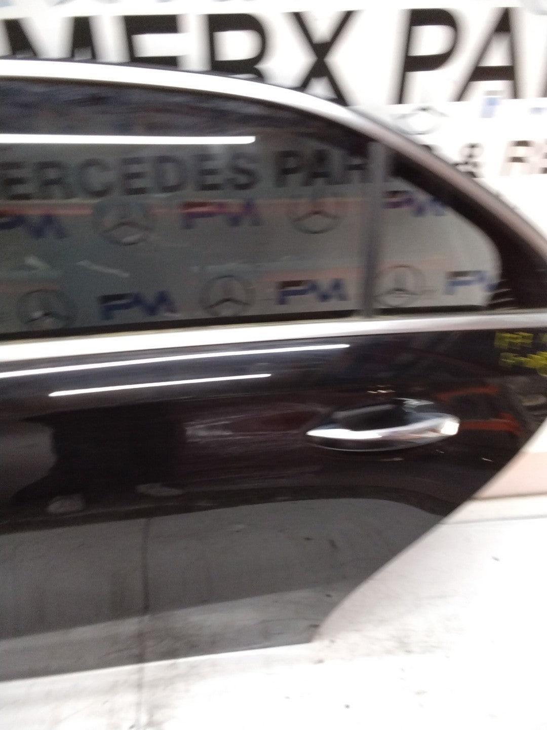 MERCEDES BENZ A-CLASS W177 PASSENGER SIDE REAR DOOR N/S/R COMPLETE BLACK FMD72