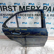 MERCEDES C-CLASS W204 SLN DRIVER REAR DOOR OSR BLUE 2009-2014 FMD438