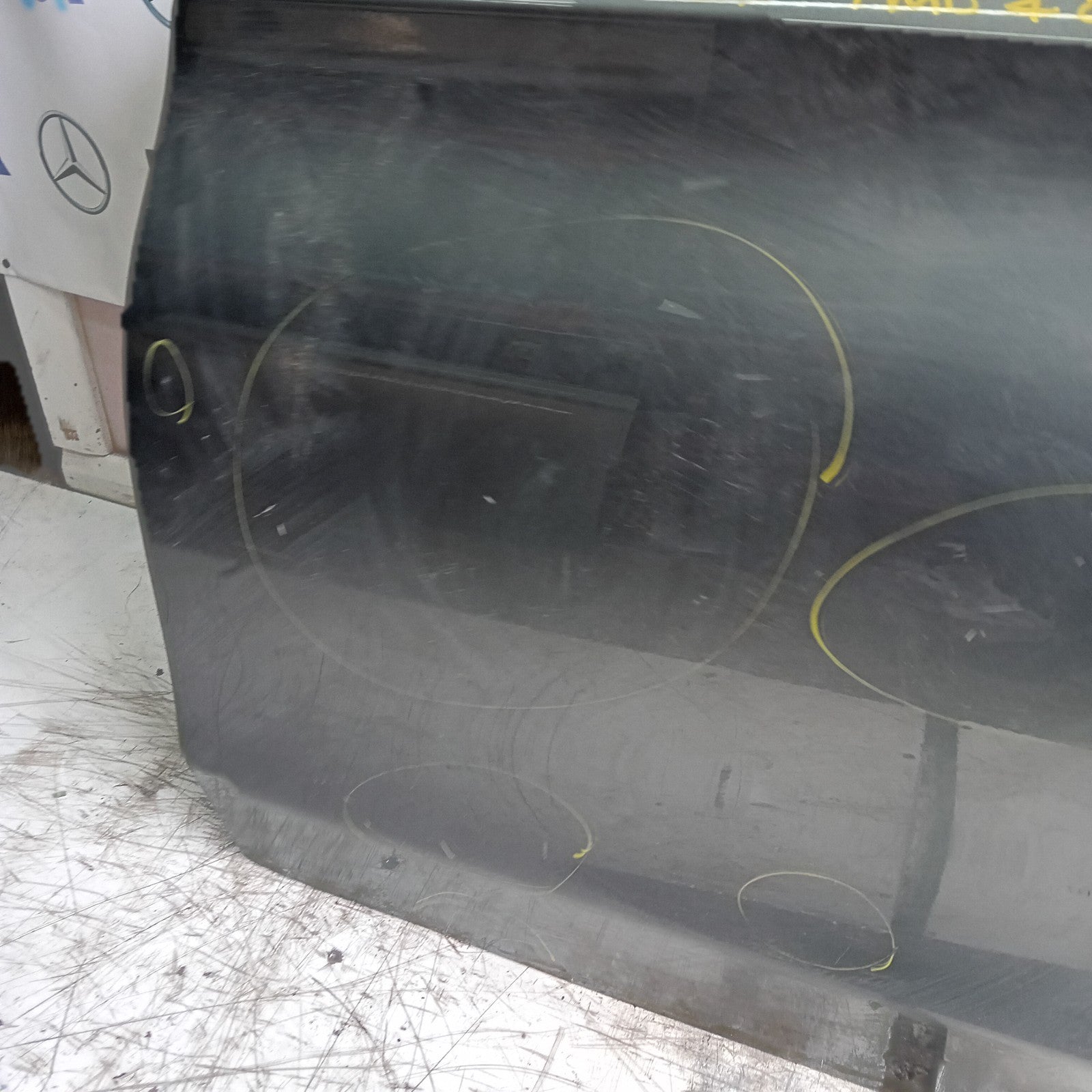MERCEDES C-CLASS C205 CP PASSENGER FRONT DOOR NSF 2016 ON GREY COMPLETE FMD403